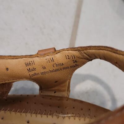 Lot 439: (2) Clark's Sandals (Brown & Gunmetal Gray)Size 7.5