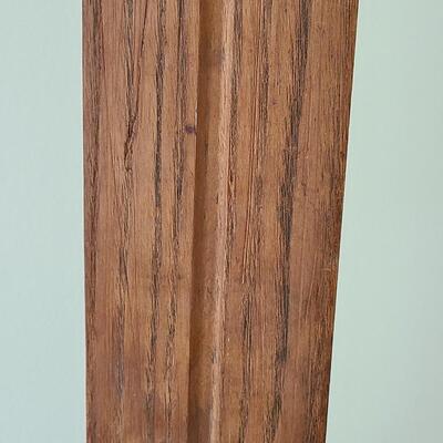 Lot 133: Antique/Vintage Tyro Wooden Downhill Skis with poles 