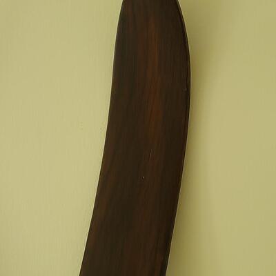 Lot 133: Antique/Vintage Tyro Wooden Downhill Skis with poles 