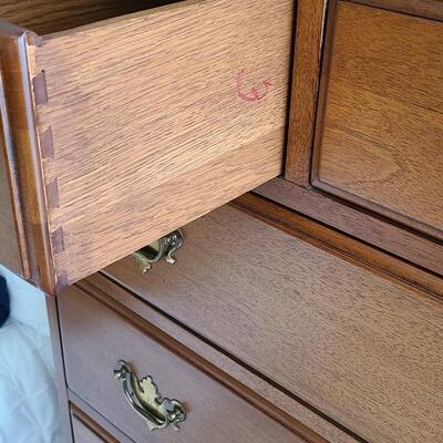 Lot 146: Excellent Solid Mahogany Dresser 