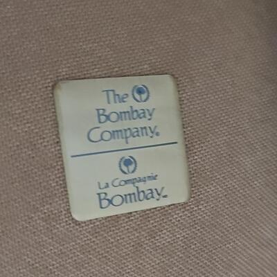 Lot 144: Vintage Bombay Curio Display Table & Antique Farm/Husbandry Book 