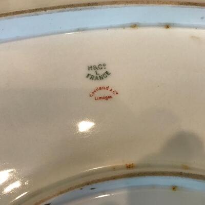 Lot #13 -- Havilland Limoges Platter