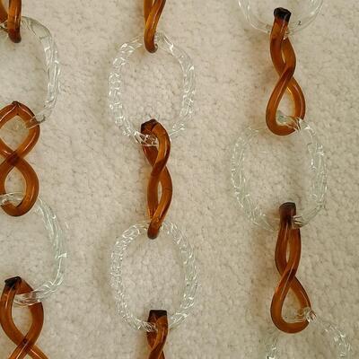 Lot 145: Handblown Antique Glass Chain 