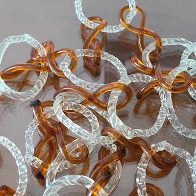 Lot 145: Handblown Antique Glass Chain 