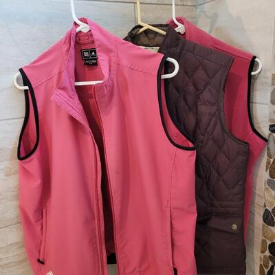 Lot 445: Ladies Vests Lot  (Pinks & Purple 