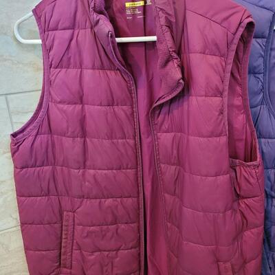 Lot 446: Ladies Puff Vests