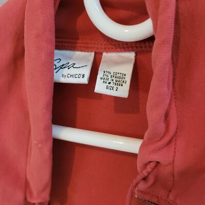 Lot 447: Ladies Zip Up Light Jackets (2)