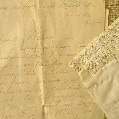Lot 148: 1918 War Letter from France (World War I Soldier Memorabilia)