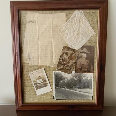 Lot 148: 1918 War Letter from France (World War I Soldier Memorabilia)
