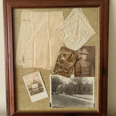 Lot 148: 1918 War Letter from France (World War I Soldier Memorabilia)