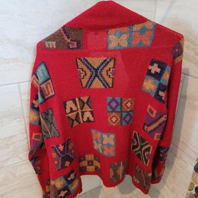 Lot 448: Ladies Sweater and Brown Light Jacket