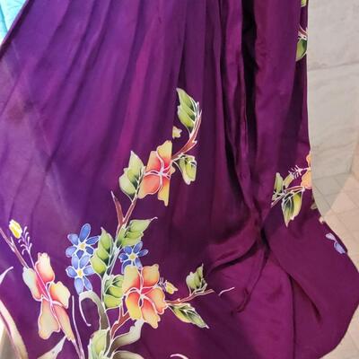 Lot 453: Short Terry Robe with Stars & Bathing Suit Cover Up