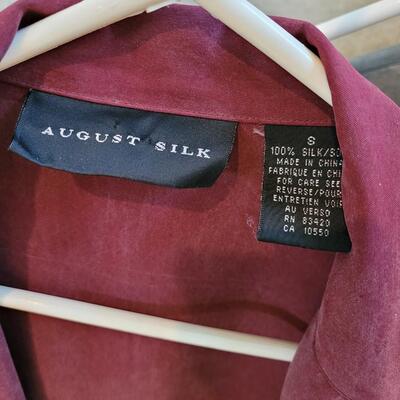 Lot 459: August Silk Blazer and 2 Light Jacket/Sweater