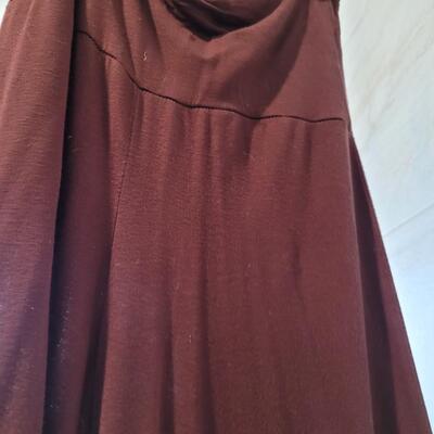 Lot 460: (3) Wide Leg Pants Med/Large (Black, Colorful and Brown)