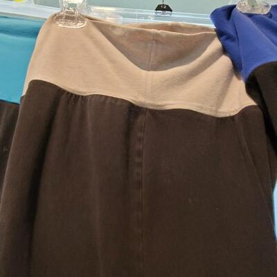 Lot 464: (4) Color Waist Band Black Lounge/Workout Pants- extra large