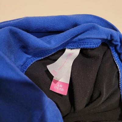 Lot 464: (4) Color Waist Band Black Lounge/Workout Pants- extra large