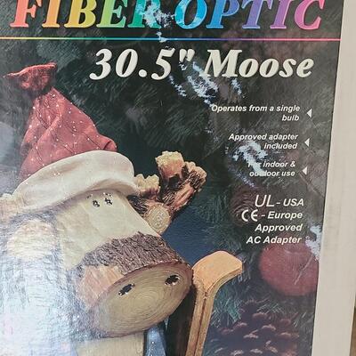 Lot U2: Fiber Optic 30.5 inch Moose 