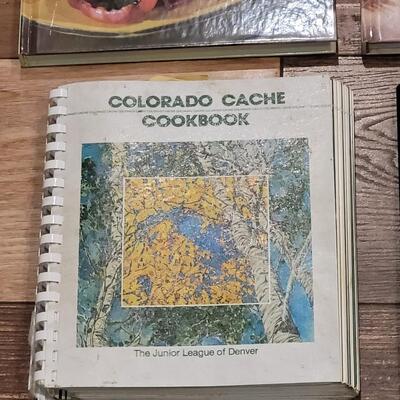 Lot 495: Cookbook Lot with Colorado Cookbook