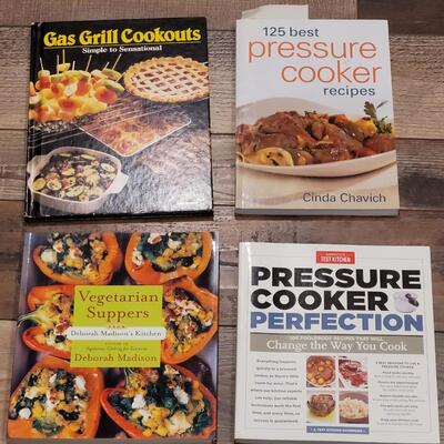 Lot 496: Pressure Cooking Cookbooks & Others