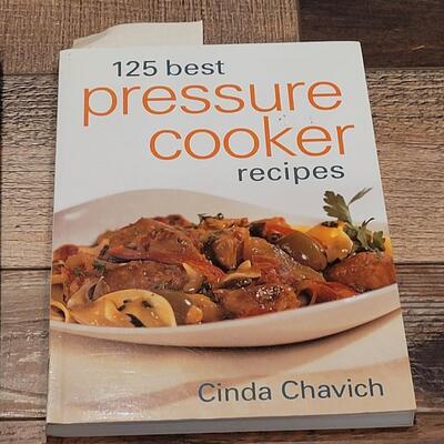 Lot 496: Pressure Cooking Cookbooks & Others