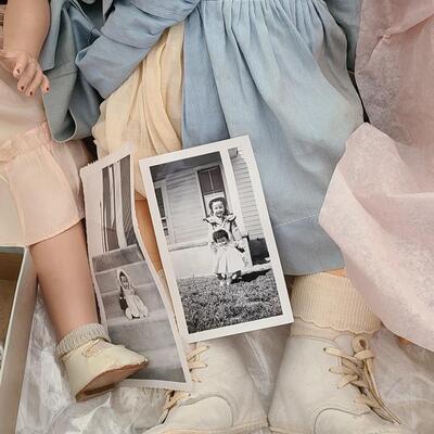 Lot 382U: Vintage/Antique Doll Lot 