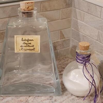 Lot 503: Bath Salts Jars