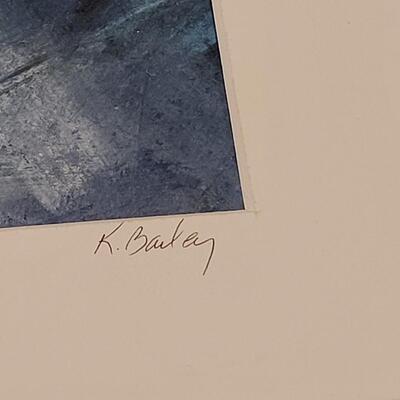 Lot 506: Mixed Medium Artwork  by K. BAILEY