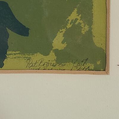 Lot 504U: Grapevine Painting by Local Artist 