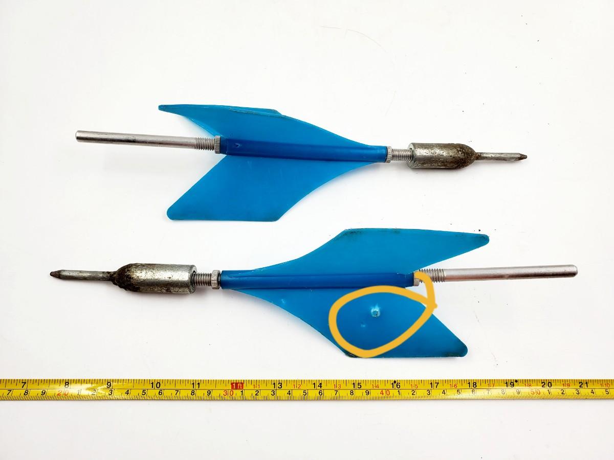 1968 HASBRO JAVELIN DARTS "JARTS"