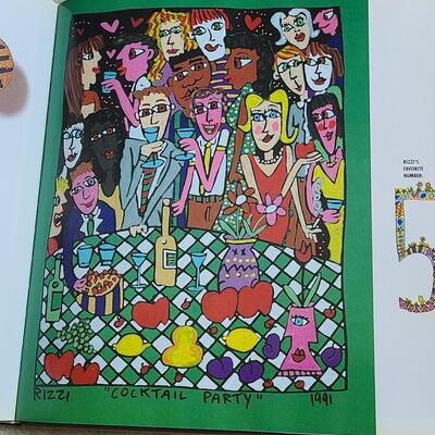 Lot 421U: Coffee Table Art Books (RIZZI Autographed)