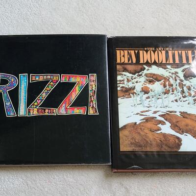 Lot 421U: Coffee Table Art Books (RIZZI Autographed)