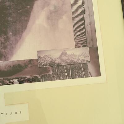 Lot 422: Jackson Hole Thirty Years Framed Artwork 