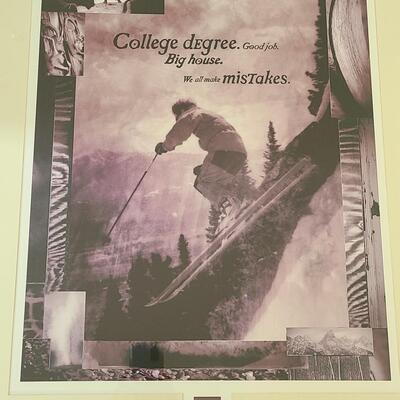 Lot 422: Jackson Hole Thirty Years Framed Artwork 