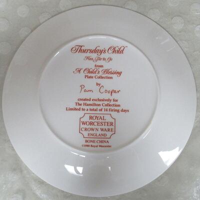 Thursday's Child Has Far to Go, 1988, Royal Worcester, Crown Ware