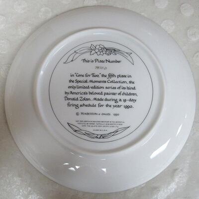 Cone For Two Plate #7975D, Special Moments Collection
