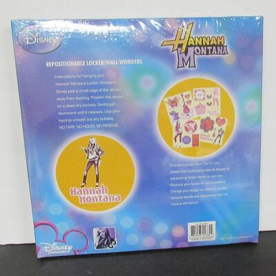 Older Hannah Montana Unused Set Repositional Wall Wonders, Sealed
