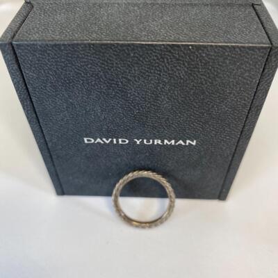 Lot J14 - David Yurman .925 silver ring