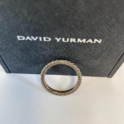 Lot J14 - David Yurman .925 silver ring