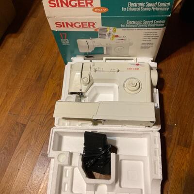 Singer 2517 sewing machine in box