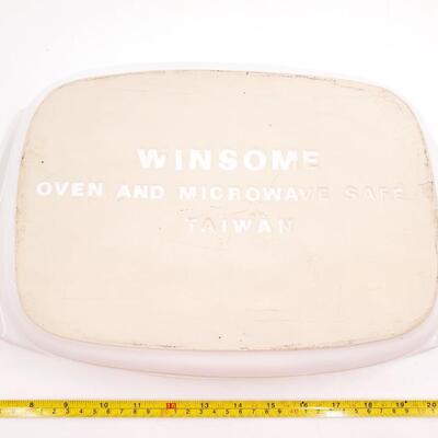 WINSOME OVEN AND MICROWAVE SAFE BAKING DISH 