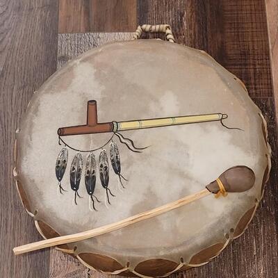 Lot 512: Native American Drum