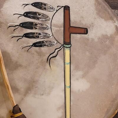 Lot 512: Native American Drum