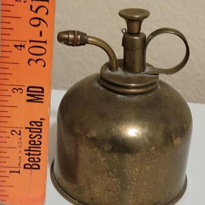 Lot 518: Brass Water Can