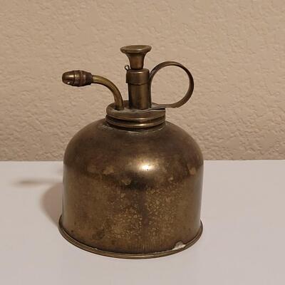 Lot 518: Brass Water Can
