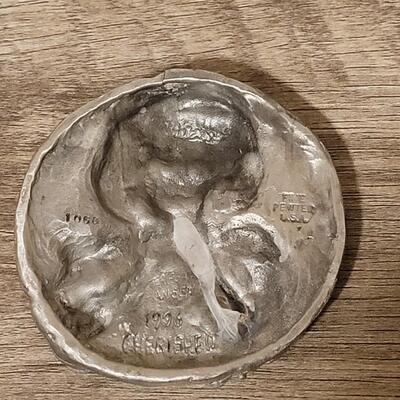 Lot 524: Loveland Pewter Sculpture 