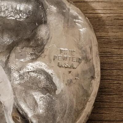 Lot 524: Loveland Pewter Sculpture 