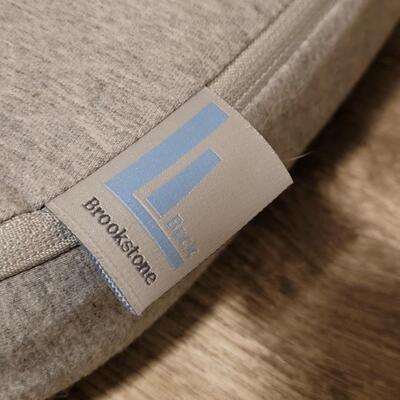 Lot 527: (2) Brookstone Seat Cushions 