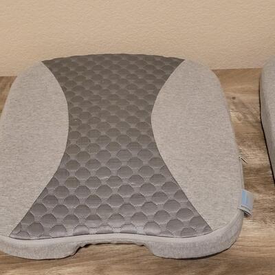 Lot 527: (2) Brookstone Seat Cushions 