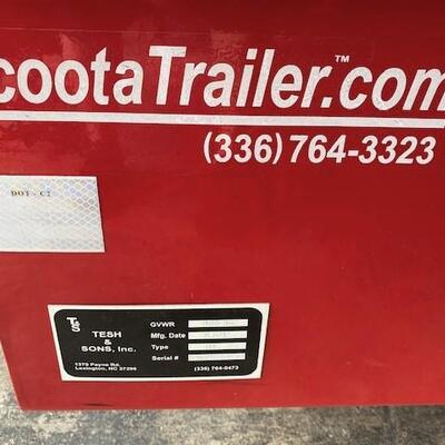 LOT#D1: Scolta Mobility Chair Trailer w/ Spare Tire