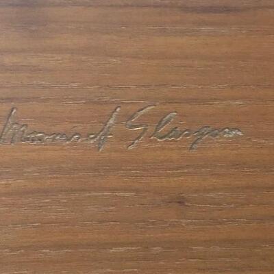 LOT#H15: Signed Morris Glasgow MCM Sideboard